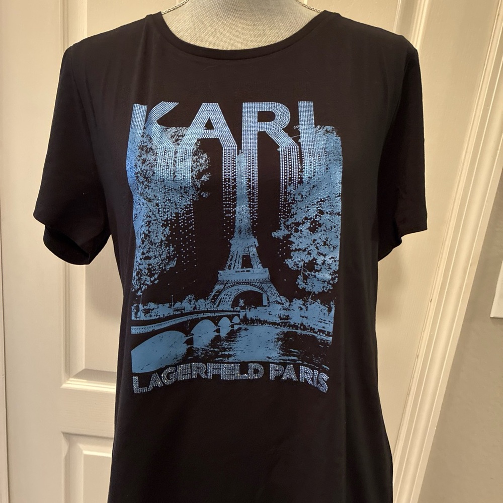 Karl lagerfeld ladies tee size large - Picture 4 of 7